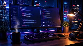 Late Night LoFi Coding 🌧️ | Deep Focus Beats for Programming & Study