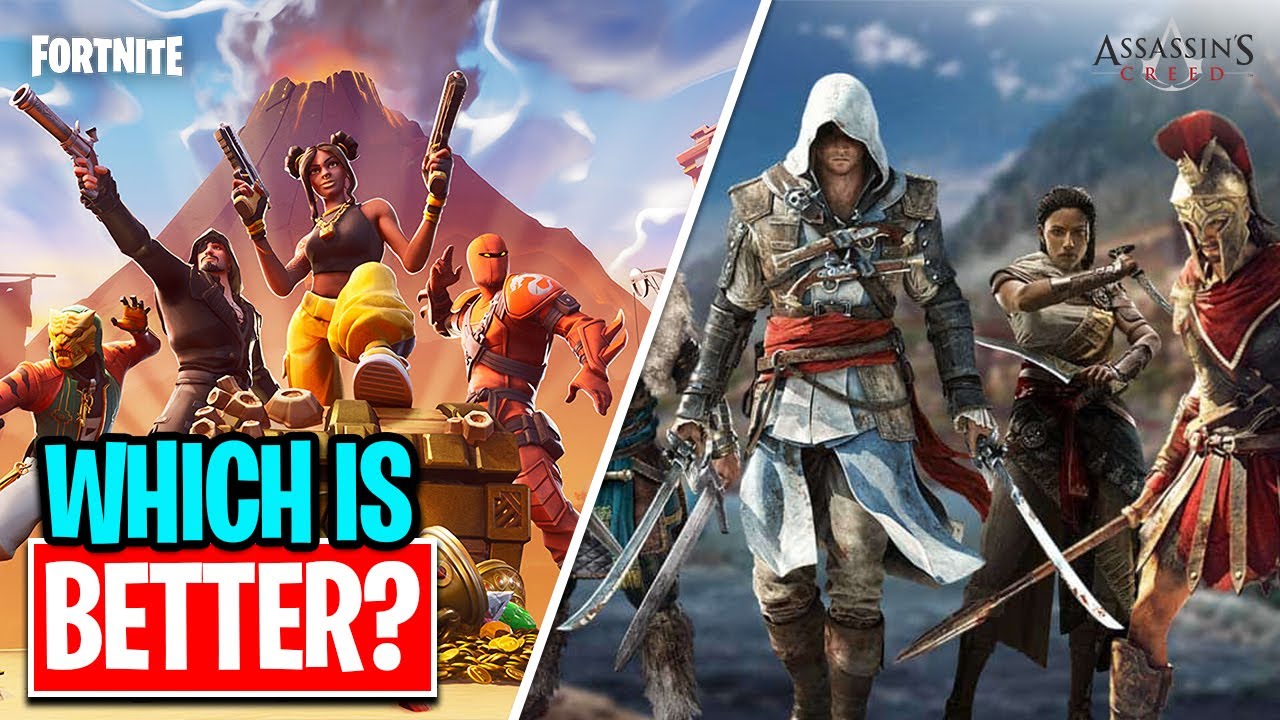Fortnite Vs. Assassin Creed: Which Is BETTER?
