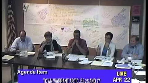 4/22/14 Foxborough Board of Selectmen Meeting