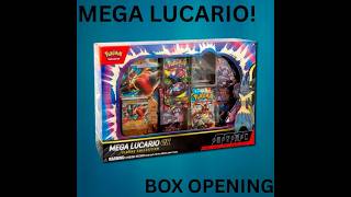 Mega Lucario Ex Box Opening