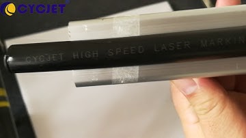CYCJET High Speed HDPE Drip Irrigation Pipe Fly Laser Printer/Laser Coding Machine/Laser Engraving