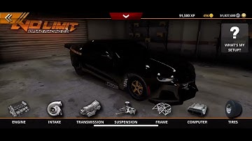 No Limit Drag Racing 2.0 tune 5.600 Chevrolet Camaro 2019(1.7.0)#nolimitdragracing2