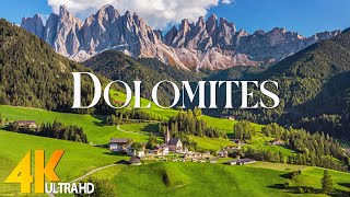 Dolomites 4K - Inspiring Cinematic Music With Scenic Relaxation Film - Amazing Nature