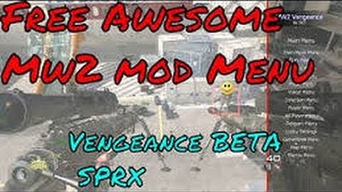 [MW2/1.14] Free Vengeance Mw2 (BETA) SPRX Mod Menu +Download