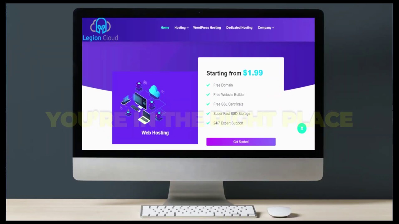 Why legioncloud.com is my Web Hosting?