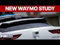 Study: Waymo's self-driving cars crash less than humans