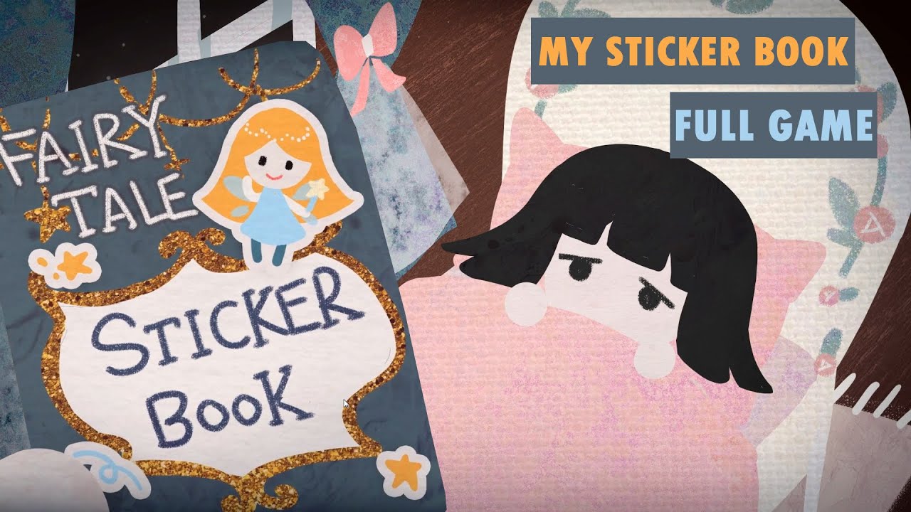 My Sticker Book│Relaxing Game 물마시러 가기 참 힘든 무료게임 Full Gameplay