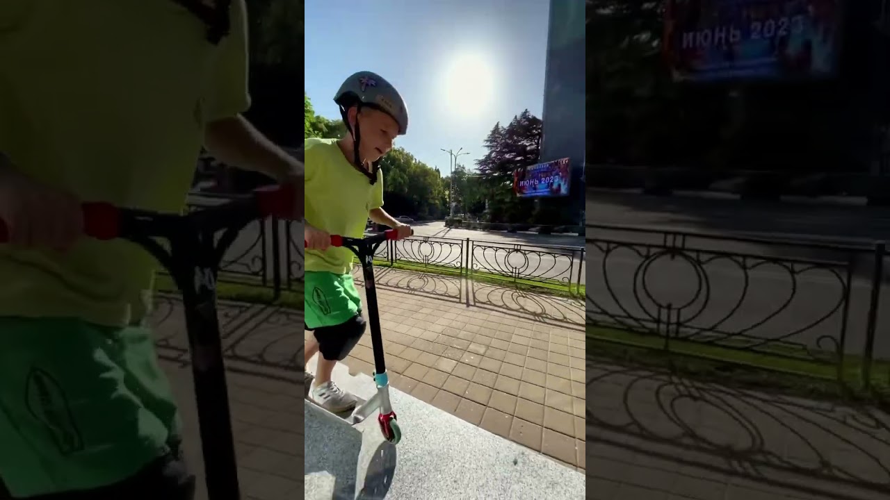 Трюки на самокате для новичка. Банни-хоп / bunny-hop  