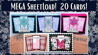 Using Card Kits to Make a SheetLoad of Cards! | September 2026 SheetLoad of Cards