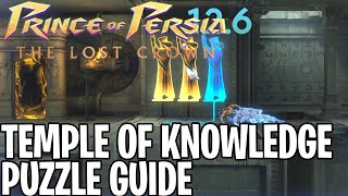 Prince Of Persia The Lost Crown  Temple Of Knowledge Timed Puzzle Solutions 4 Doors Guide