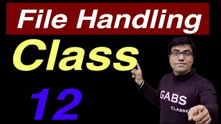 File handling in python in hindi|File handling in python class 12 playlist|computer science class 12