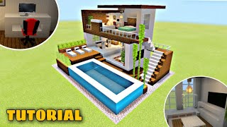 MINECRAFT BUILD: EASY INTERIOR DESIGN | TUTORIAL screenshot 5