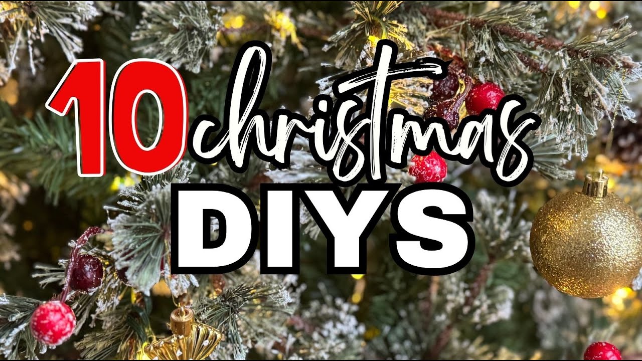 Бюджетные рождественские поделки | 10 идей переделки вещей своими руками