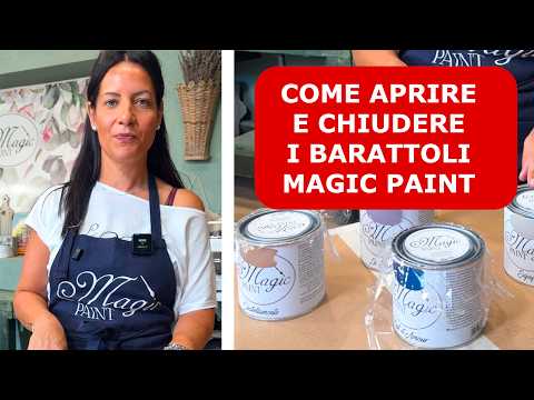 Come aprire, chiudere e mantenere nel tempo i barattoli colore #Magic Paint #chiediloadelisa