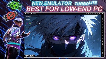NEW EMULATOR ᴛᴜʀʙᴏᴸᴵᵀᴱ || BEST FOR LOW-END PC#emuladorfreefire#freefire #emuladorbluestacks#emulator