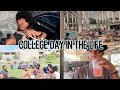 COLLEGE VLOG UTSA: classes, starbucks, eveyday makeup routine, majorette dance session &amp; more!!