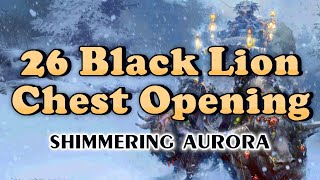 GW2 - 26 Black Lion Chest Opening - Shimmering Aurora - Wintersday Festival | JessTheStardustCharr