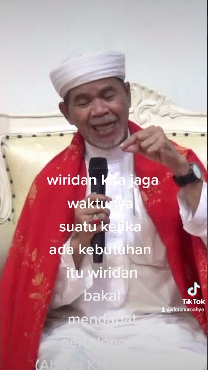 Wiridan Yg kita Jaga (Abuya KH.Munawir Aseli)