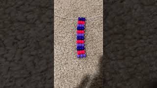 How to do the ladder stitch! #kandi #ladderstitch #ikeaalien #tutorial