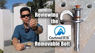 REVIEW: Camnal 坎乐 12mm Removable Bolt anchor Made in China, copy of Petzl Coeur Pulse