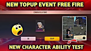 NEW TOPUP EVENT IN FREE FIRE MALAYALAM 😱| Homer Character Ability Test🔥 - Garena Free Fire Max