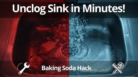 Unclog Your Kitchen Sink FAST Using Baking Soda & Vinegar — No Tools Needed