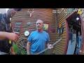 Bodycam captures the moment an armed suspect is forcibly subdued by police