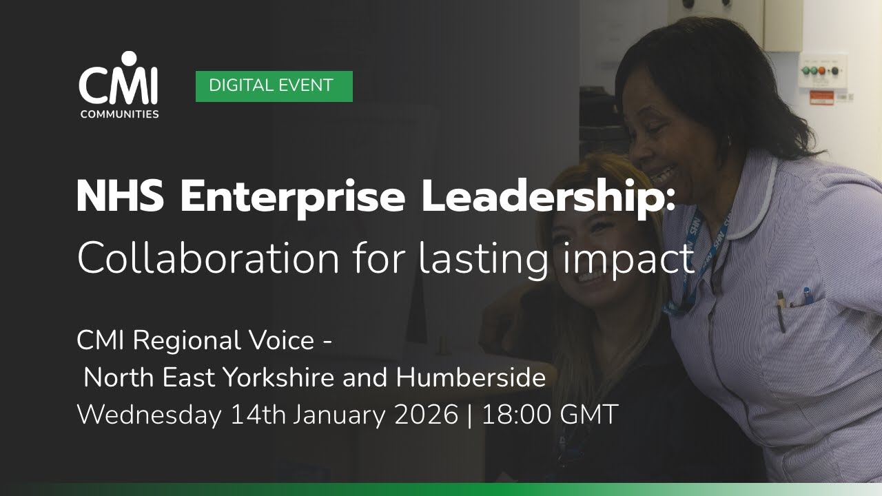 Enterprise Leadership in the NHS: Collaboration for lasting impact