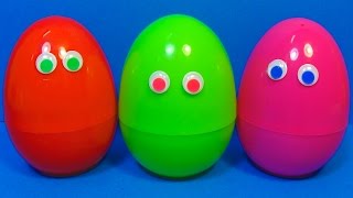 3 Surprise Eggs With Funny Toys Super Eggs Surprise Unboxing For Kids For Baby Dino Mymilliontv