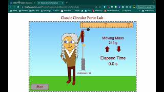 Circular Motion Lab Sim Instructions