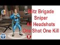 Blitz Brigade Sniper All HeadShots One Shot One Kill 