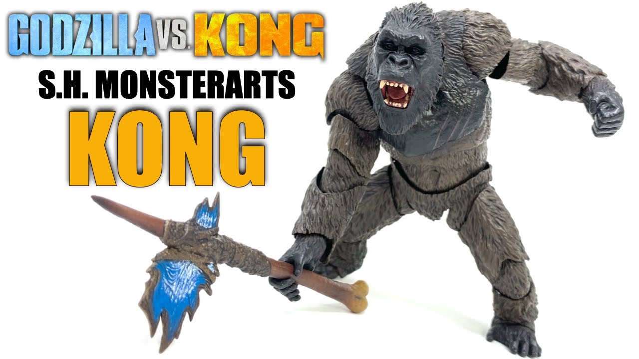 S.H. MonsterArts KONG Godzilla VS Kong 2021 Figure Review