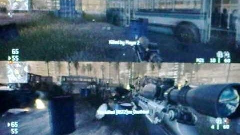 Call of Duty 4 Split Screen Mayhem