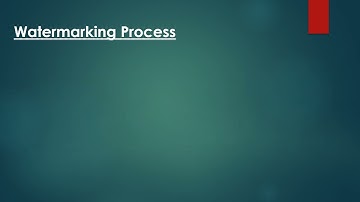 Group 6 “ Fourier Transform Based Audio Watermarking Algorithm” EES281