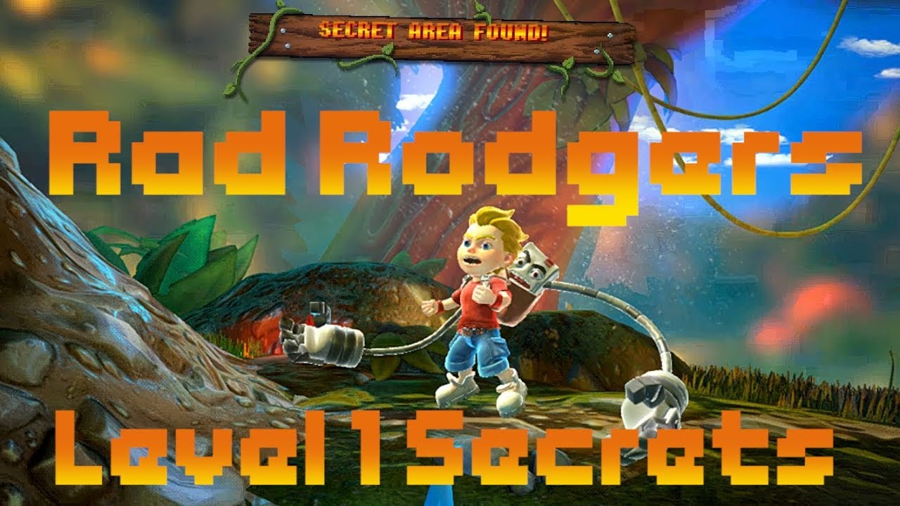 Rad Rodgers Secret Area Guide - World 1 Level 1