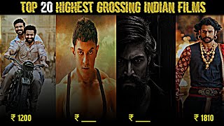 Highest Grossing Indian Film's 🤑🤯 #shorts #panindianmovies #trending #rrr #kgfchapter2