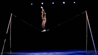 Humberto Kalambres -Slack Wire Act -acto de cable flojo- Escenarios suspendidos 2016
