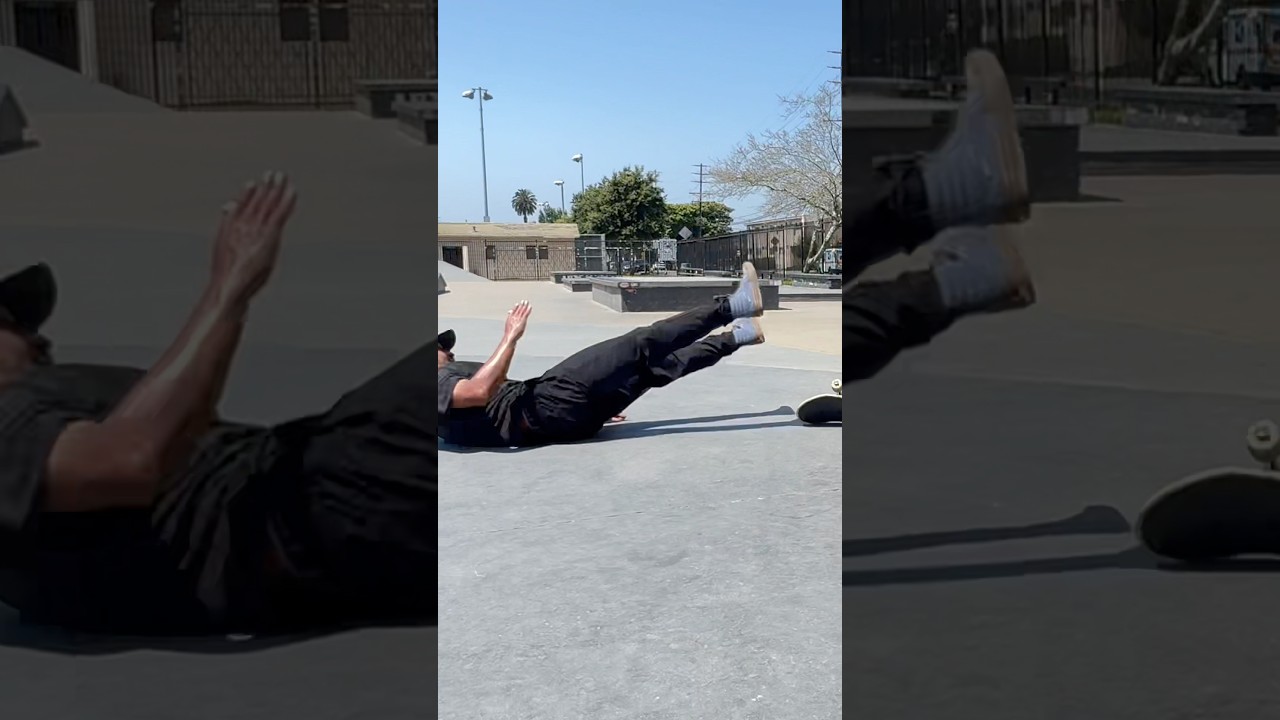 Landing Primo Trying Laser Flip Off a Ledge 