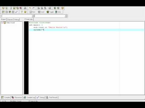 C++ Programming Tutorial #1; cout, iostream and std
