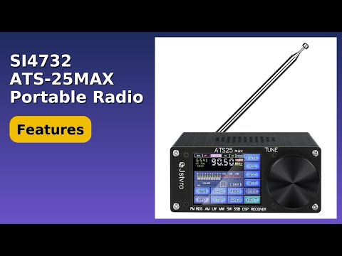 REVIEW (2026): SI4732 ATS-25MAX Portable Radio. Features.
