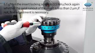 Worldia Fmp-Be Face Milling Cutter Assembly Instruction