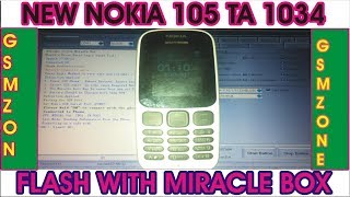 How Reset User Code Nokia 105 TA_1174  Miracle tool || TA_1034, TA_1192 security code unlock