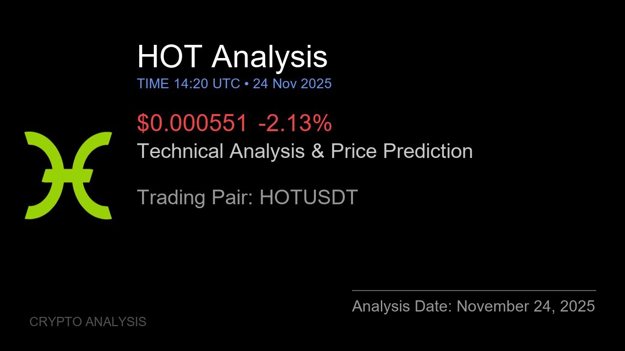 HOT (HOTUSDT) Technical Analysis - Price Prediction & Buy or Sell November 24, 2025