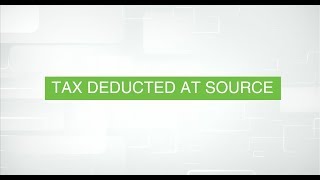 Tax Deduction At Source  - Zenscale Payroll