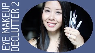 Decluttering My Eye Makeup Collection - Eyeliners
