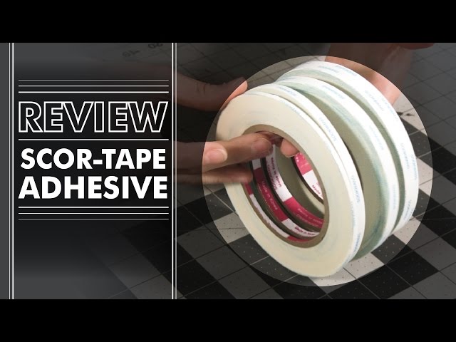 Review - Scor-Tape Dry Adhesive 