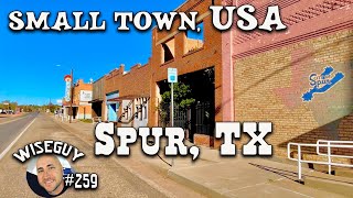 Spur, Texas ||| population 863 ||| small town, USA