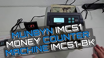 MUNBYN IMC51 Money Counter Machine Review: Fast & Accurate Bill Counting with Advanced Detection