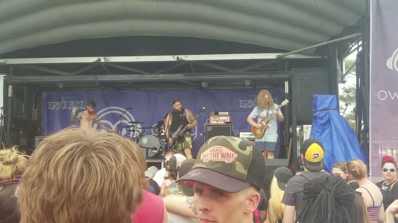 Capstan "Wax Poetic" Live Darien Lake Warped Tour 2018 YouTube