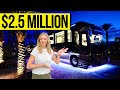 Tour this luxury 2024 newell coach with stunning interior